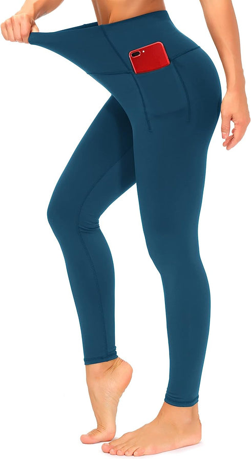 Dragon Fit High Waisted Legging for Women Tummy Control Workout Running Yoga Pants with Pockets